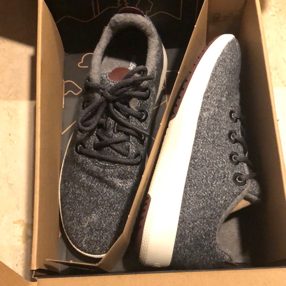 Allbirds Men’s Wool Runner Mizzles. Dark Gray Size 11 Brand New Excellent!